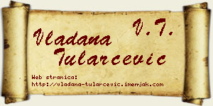 Vladana Tularčević vizit kartica